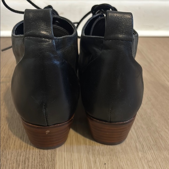 Kelsi Dagger Black Ankle Boots - Picture 3 of 5